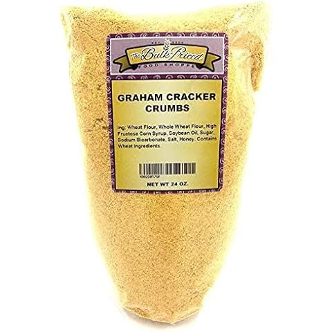 Graham Cracker Crumbs, Bulk Size (1.5 lb. Resealable Zip Lock Stand Up Bag) Cover