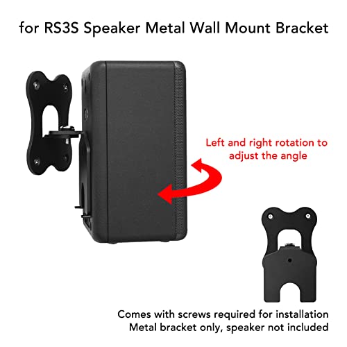 Wall Mount for Sony SA-RS3S, Metal Wireless Speaker Heavy Duty Wall Bracket Mounting Holder for Sony SA-RS3S - Image 3
