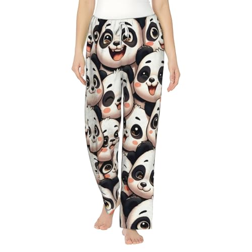 Pantalon de pyjama en polaire pour femme contre le froid nocturne
