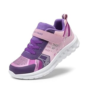DREAM PAIRS Girls Boys Shoes Kids Tennis EZ-Ons Quicksteps School Sneakers Breathable Running Athletic Shoes