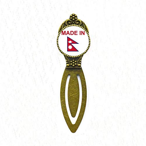 Marque-page rétro bureau Country Love fabriqué au Népal artisanal