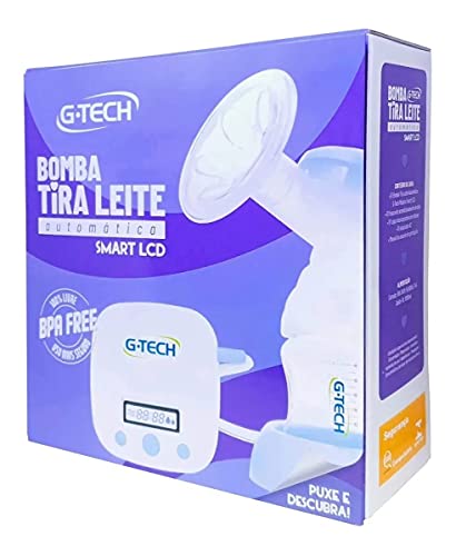 Bomba Tira Leite Automática Smart Visor Lcd - G. Tech