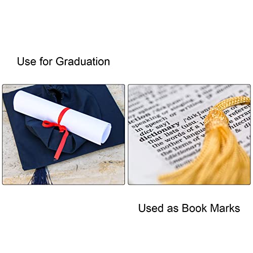 Harfington 50Pcs Leather Tassel Keychain Charm Bulk With Cap For Pendant Bracelet Jewelry Making Diy Craft Decoration(1.46 Inch), Red #TOP4