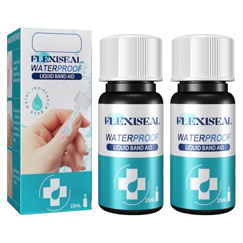 Tirita líquida - 2 Piezas - Vendaje Líquido Para Heridas, Protección Impermeable Transparente Y Duradera Para Cortes Y Rozaduras, Adhesivo Cutáneo Para Una Curación Rápida
