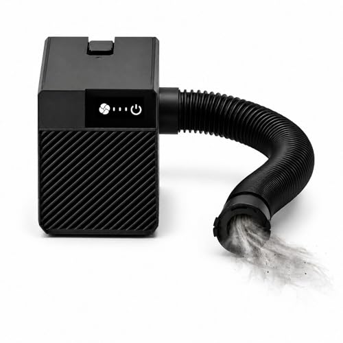 Carverall MD2 Smoke Purifier for A1 Pro, K15 Pro, Portable Fume Extractor with Five-Layer Filtration, Adjustable 3-Speed Control, Air Purifier for Laser Engraver, Soldering Station, Welding Tool