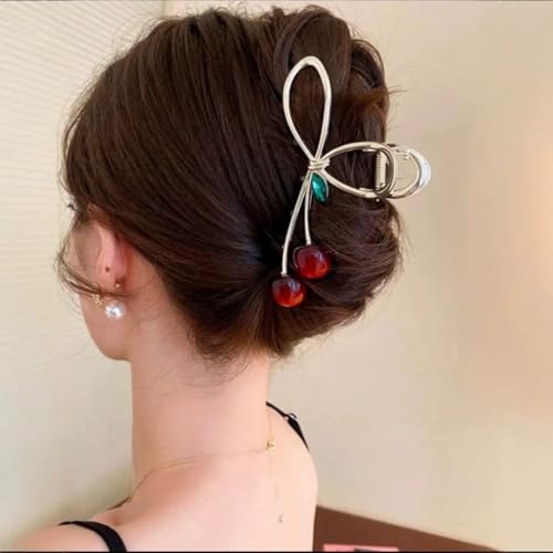 Image of Cute Pink Clutcher For Women | Stylish Hair Claws For Girls | Trendy Alloy Metal Clips | Premium & Fashionable Girls Hairs Clutch /Accessories | Suitable In Various Occasions | Pack Of 1 |