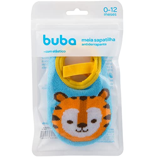 Buba Meia Sapatilha Antiderrapante Tigre - P