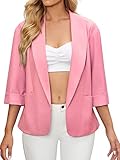 Ocasión: Este blazer es casual y elegante, adecuado para una variedad de ocasiones, como oficinas, fiestas, conferencias, etc., puede mostrar el encanto en la vida cotidiana, pero también agrega la intelectualidad en situaciones de negocios.
