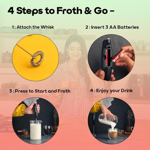 InstaCuppa Battery-Operated Frother - Image 8 of 9