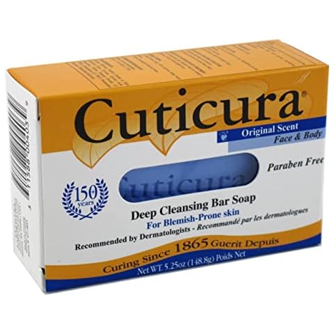 Cuticura Medicated Anti-Bacterial Bar Soap, Original Formula (5.25oz) Cover