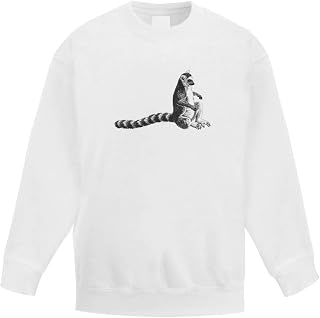 Azeeda 'Ring Tailed Lemur' Kid's Sweatshirt/Jumper (12-13 Years) (KW00010343)