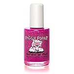 Piggy Paint Non-toxic Girls Nail Polish - Safe, Chemical Free Glamour Girl