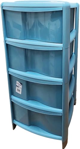 Tontarelli Cajonera Bambú con 4 cajones