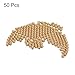 50pcs Precision Solid Brass Bearing Balls 4.5mm Industrial Ball Spheres