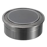 PATIKIL Estuche Pequeño Para Gemas De 1.5x0.6 Pulgadas 3 Piezas Caja Para Exhibir Diamantes Sueltos Contenedor Para Joyería Con Diseño Elegante Tapas Transparentes Y Esponja Negro