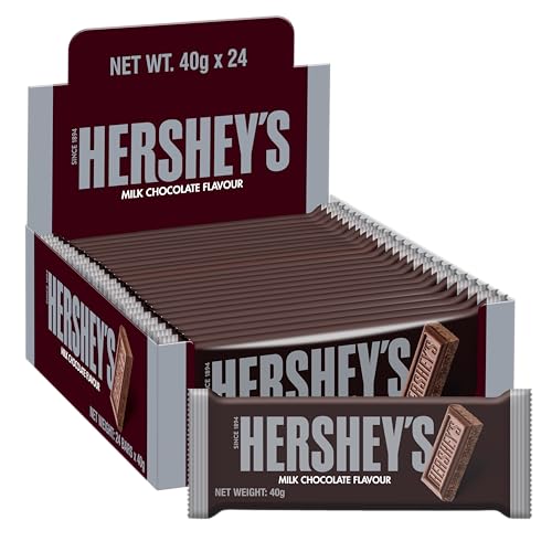 Hersheys Milk Chocolate Flavour Bar pack of 24x40g