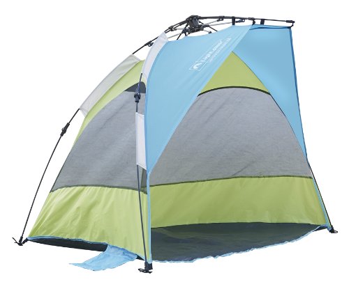 Lightspeed Outdoors Seaside Pop Up Sun Shelter Tent, Green/Blue