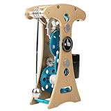 Orologio a pendolo in metallo fai da te, facile da montare con un solo tempo di esecuzione, decorazione per la casa