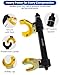 ATPEAM Macpherson Strut Spring Compressor Kit Universal Interchangeable Fork Coil Extractor Tool Set