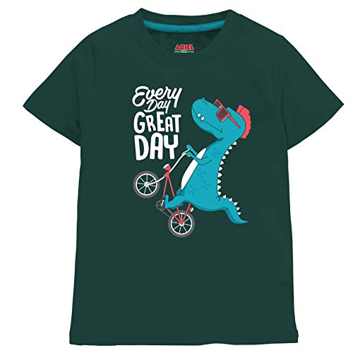 Image of Real Basics Boy's Regular Tshirt(Pack of 3)