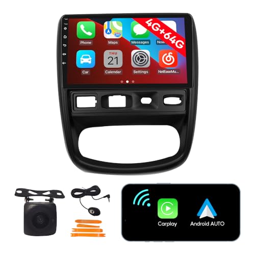 [4G 64G] Android Car Stereo FM Radio Carplay Android Auto 9