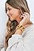 RIAH FASHION Multi Layer Versatile Statement Bracelets - Stackable Beaded Strand Stretch Bangles Sparkly Crystal, Wood Bead, Tassel Charm Pendant (Coin Boho Multi Yellow)