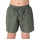 [HEAZEL] アウトレット品 キッズ サーフパンツ 水着 男の子 女の子 ベビー 子供 紫外線対策 ユニセックス 90サイズ カーキ