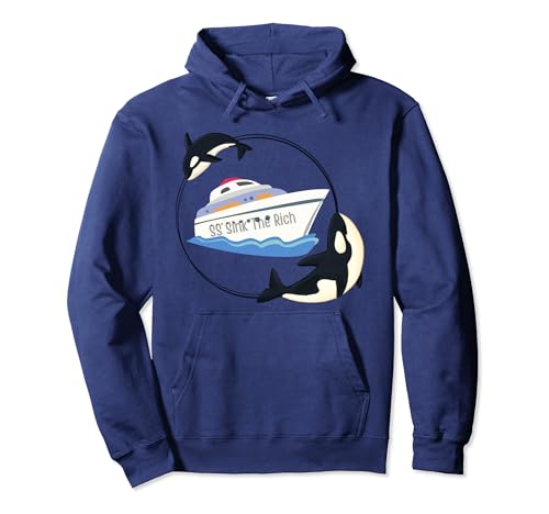 Fun SS Sink el rico Yate Boat Orca Lover Killer Whale Meme Sudadera con Capucha