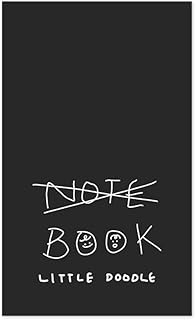 モノライク リトルドゥードゥル PVC ハンディノート, Xブック - Little Doodle PVC Handy Notebook, X book, 露出バインディング、PVCカバー、アカデミック、ジャーナル、ダイアリー、160ページ