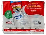 Horizon Organic Lowfat Milk 8 fl. oz., 6 Count (Pack of 2)