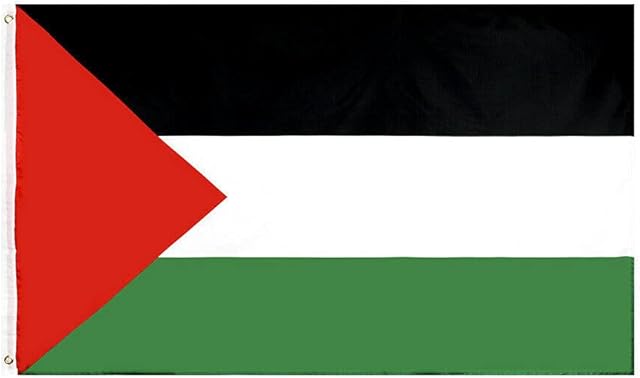 150 x 90cm Palestine Palestinian Flag - Large Polyester Freedom Gaza Festival