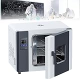Horno de secado a temperatura constante, horno de secado de laboratorio con convección de aire forzado, pantalla digital inteligente, incubadora termostática, 5-300 ℃