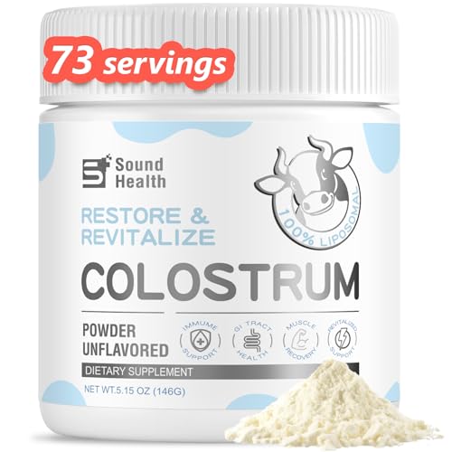 SoundHealth Organic Colostrum Powder
