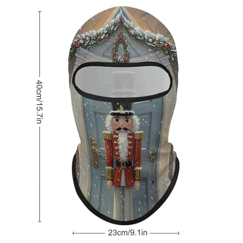 Balaclava Máscara de Esquí Cubrebocas Facial Protección Solar Vintage Nutcracker Cubierta Facial Completa Cuello Aireado Balaclava para Ciclismo con Protector UV para Hombres y Mujeres miniatura 2