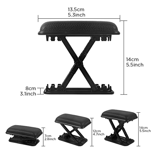 Qians Universal Car Armrest Support, Adjustable Car Armrest Left Elbow Support Pads Relieve Driver's Arm Fatigue, Armrest Portable Increase Pad Armrest Cushion #TOP1