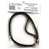 Cirrus & Prograde Genuine CR-UB1 2 Pack Upright Vacuums Cleaner Flat Belt