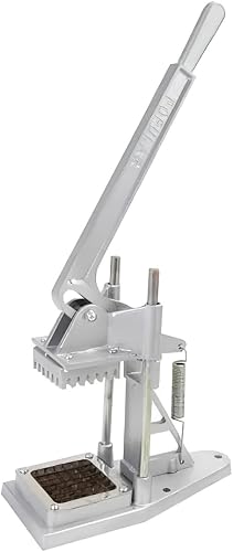 7x7mm Commercial Chips Cutter – Manual Potato and French Fry Slicer for Restaurants and Takeaways