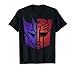 Transformers Decepticon Autobot Split Logo T-Shirt