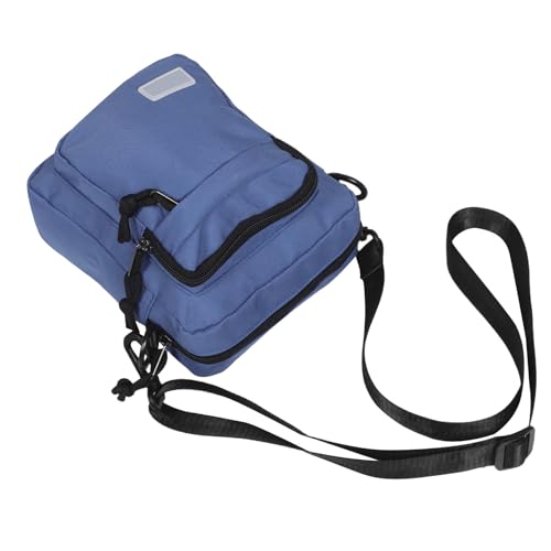 Bolso bandolera para hombre: soluciona el desorden con múltiples bolsillos con cremallera