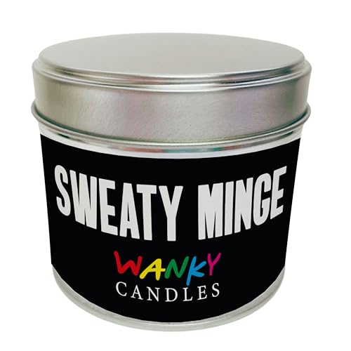 Wanky Candle - Sweaty Minge | Rude & Funny Home Decor | Sarcastic Candle
