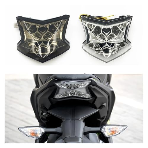 Luz trasera impermeable motocicleta con intermitentes LED Z650 3