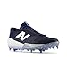 New Balance Men's FuelCell Comp V4 Baseball Shoe, Navy/White, 11 M