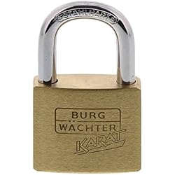 Candado Con 5 Llaves Burg wächter 217karat - Candado 5x16x17,5mm 6 Llaves Blister