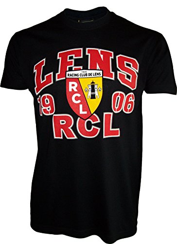 RC LENS T-Shirt Collection Officielle Racing Club DE Lens - RCL - Taille Enfant garçon 8 Ans