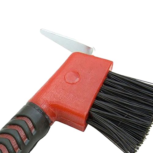 Escova para Escolher Cascos de Cavalo, Cabo Ergonômico, Escova de Limpeza Multifuncional para Estábu