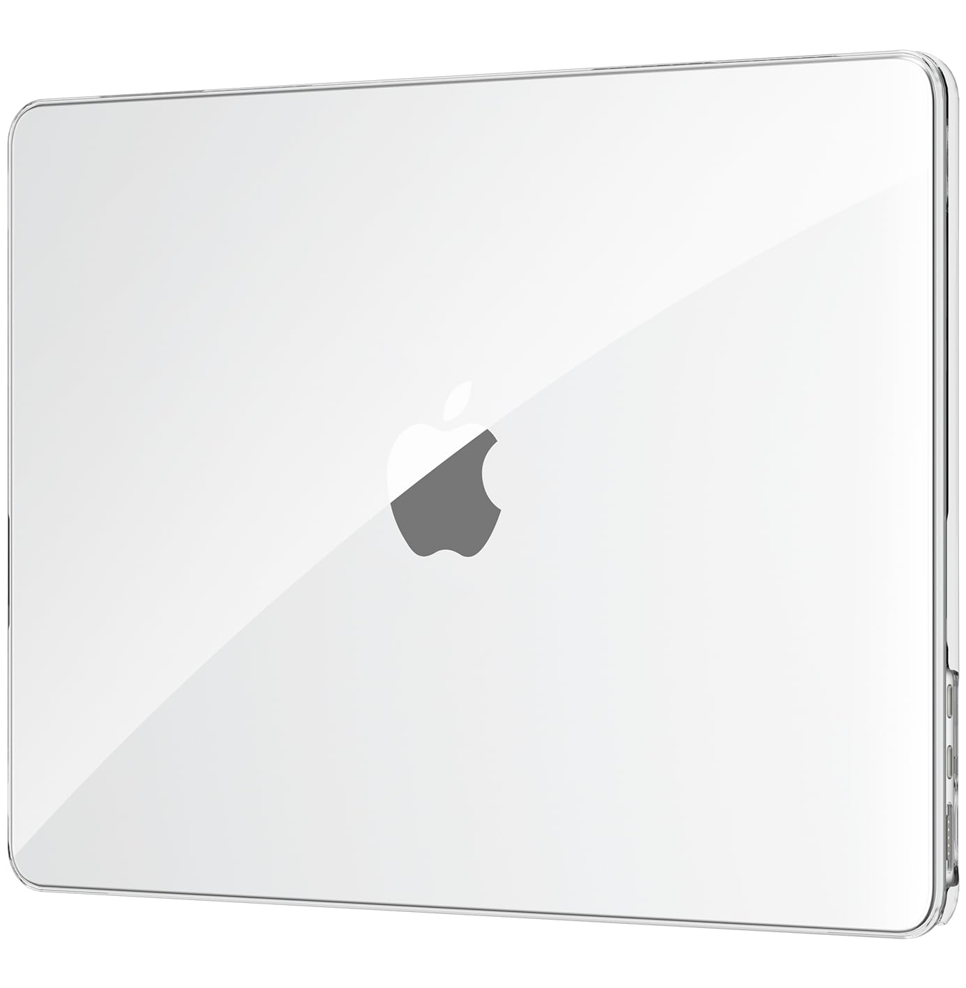 EooCoo Compatibile con Cover MacBook Air M5 M4 15 Pollici M3 M2 2026-2023 A3448 A3241 A3114 A2941, Ultra Sottile Custodia Plastica Rigide Protection - Incolore Cristallo