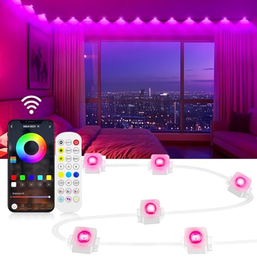 Tira LED RGB USB 16.4 pies con control por app miniatura 1