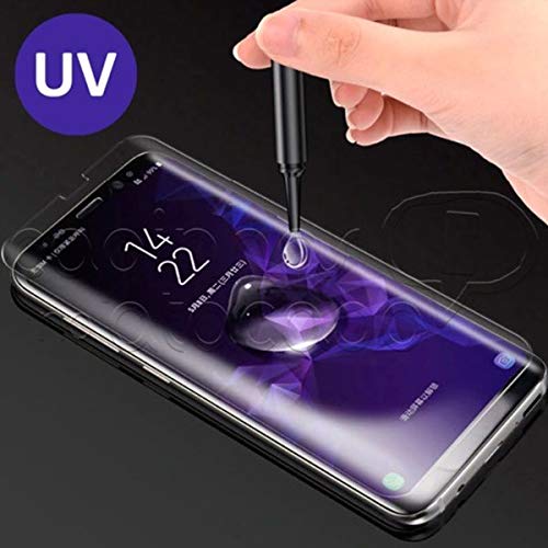 Pelicula Galaxy Note 10 Plus + Curva Vidro Temperado Cola Liquida Luz UV