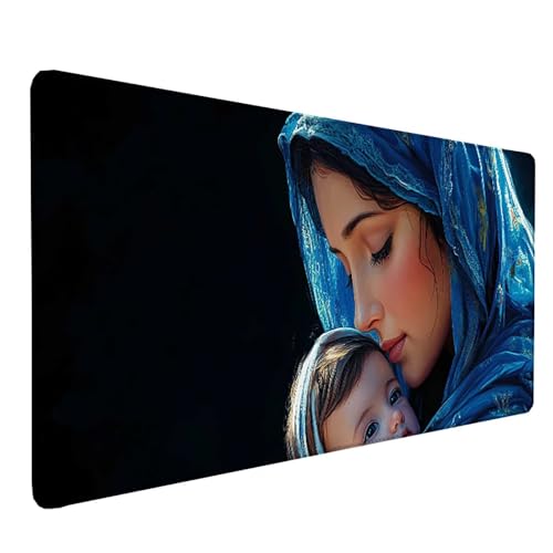 Tapis Souris XXL Antidérapant Fini les Tapis qui Glissent sous Main Bureau