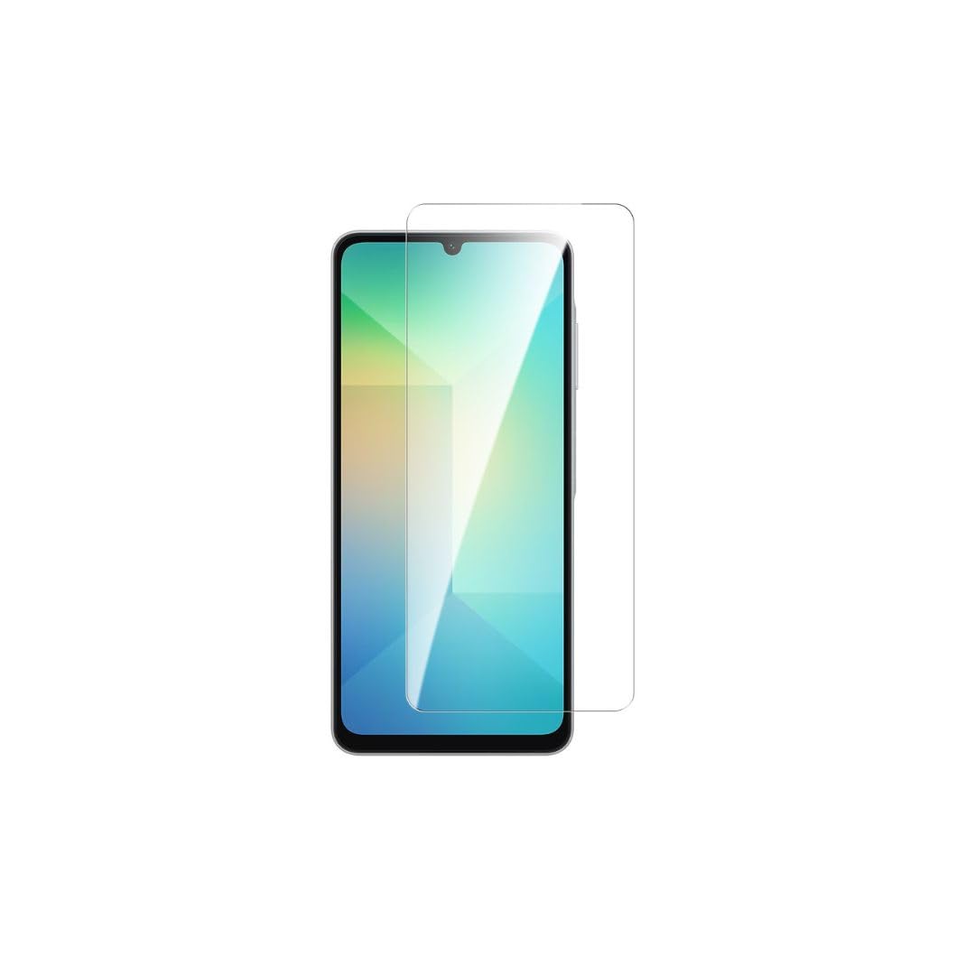 WE Vidrio templado: Protector de pantalla – Dureza 9H (9 veces más resistente) – Antiarañazos, antiburbujas de aire, ultrarresistente – Compatible con A06